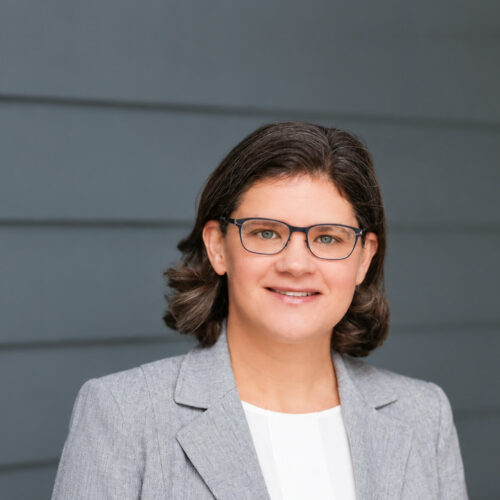 Retrato de Anne Douglass, especialista en liderazgo en educación inicial