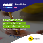 Lluvia de ideas para potenciar la creatividad colectiva